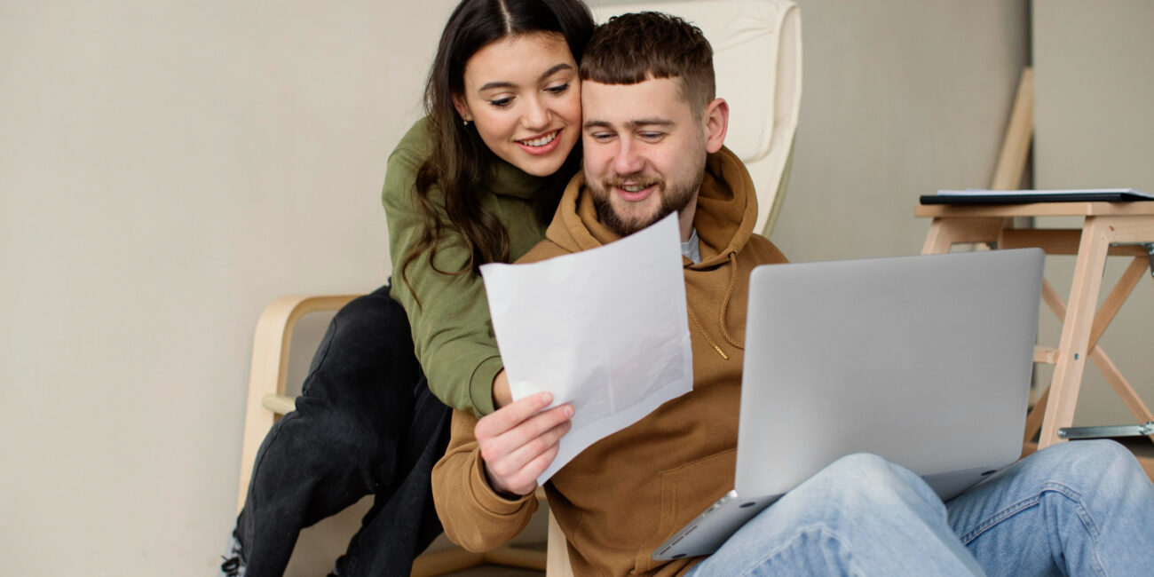 Couple buying a home with non-traditional credit in California