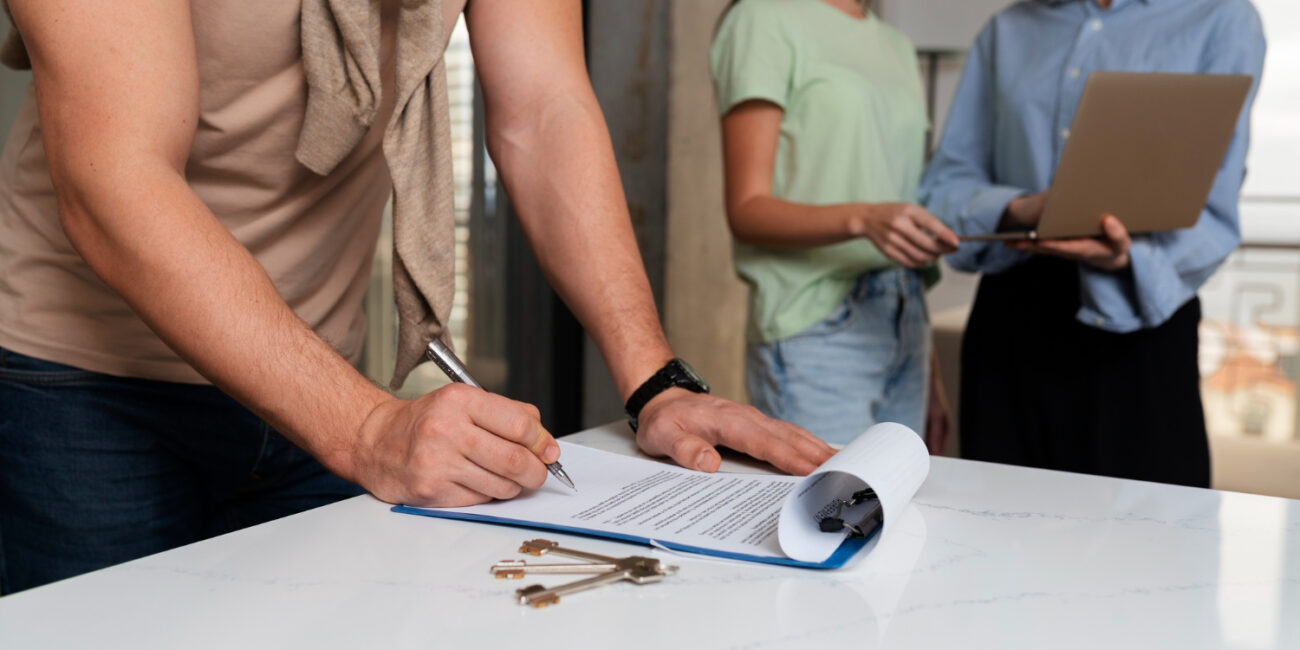 California homebuyer reviewing a mortgage contingency in a purchase contract