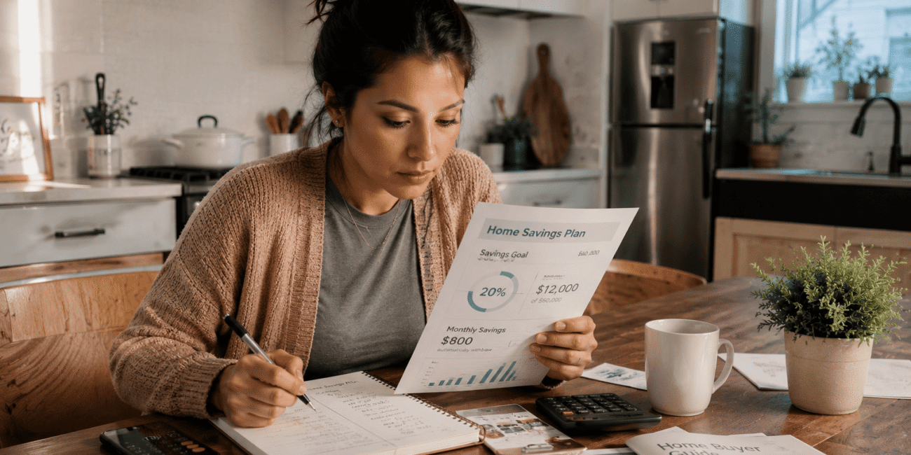 Homebuyer planning emergency savings before buying a home
