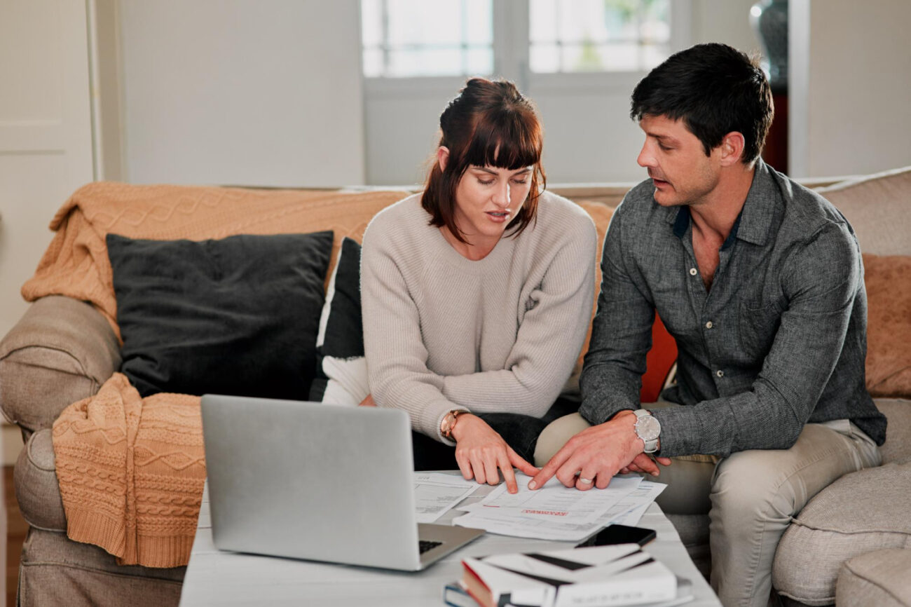image-Strengthen-Your-Mortgage-Application-Before-Applying Homebuyer preparing to strengthen a mortgage application