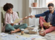 First-time homebuyer reviewing mortgage documents with a professional